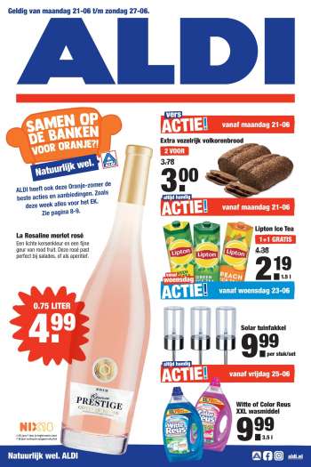 Aldi-aanbieding - 21.6.2021 - 27.6.2021.