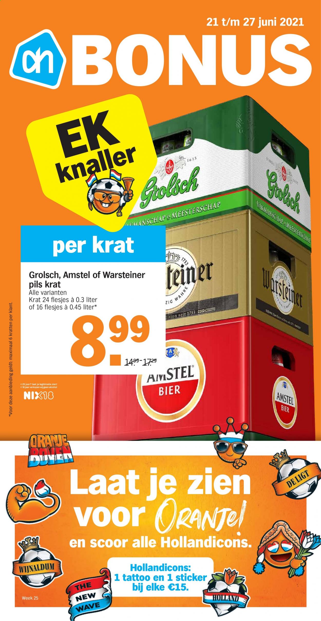 Albert Heijn-aanbieding - 21-6-2021 - 27-6-2021. Pagina 1