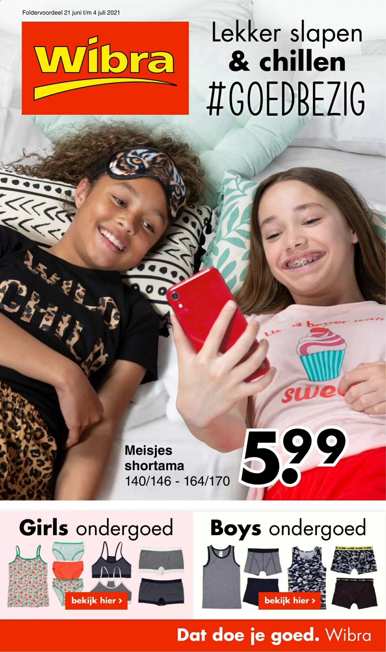 Wibra-aanbieding - 21-6-2021 - 4-7-2021. Pagina 1