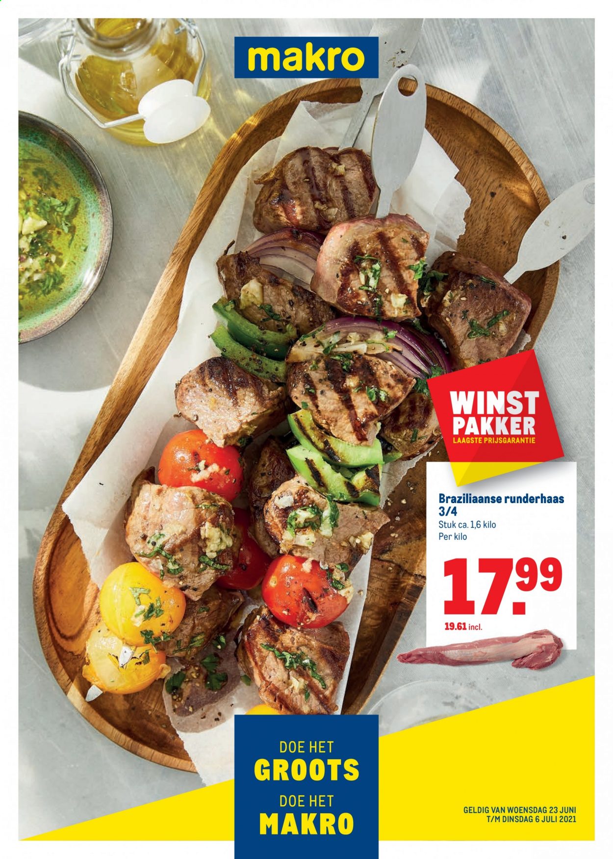 Makro-aanbieding - 23-6-2021 - 6-7-2021. Pagina 1