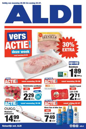 Aldi-aanbieding - 28.6.2021 - 4.7.2021.
