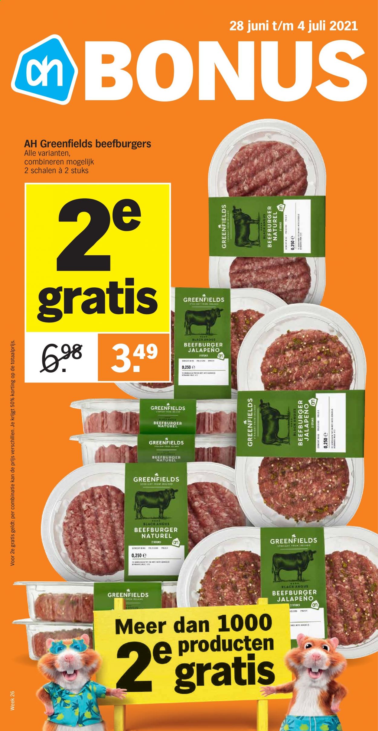 Albert Heijn-aanbieding - 28-6-2021 - 4-7-2021. Pagina 1