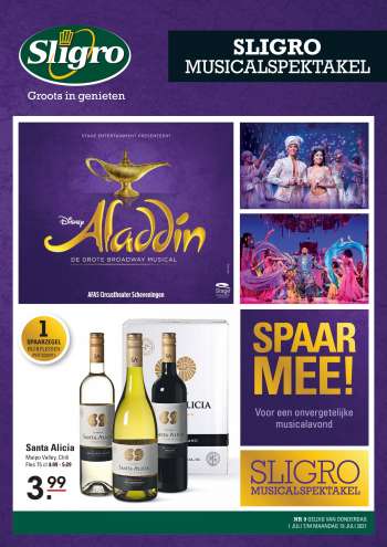 Sligro-aanbieding - 1.7.2021 - 19.7.2021.