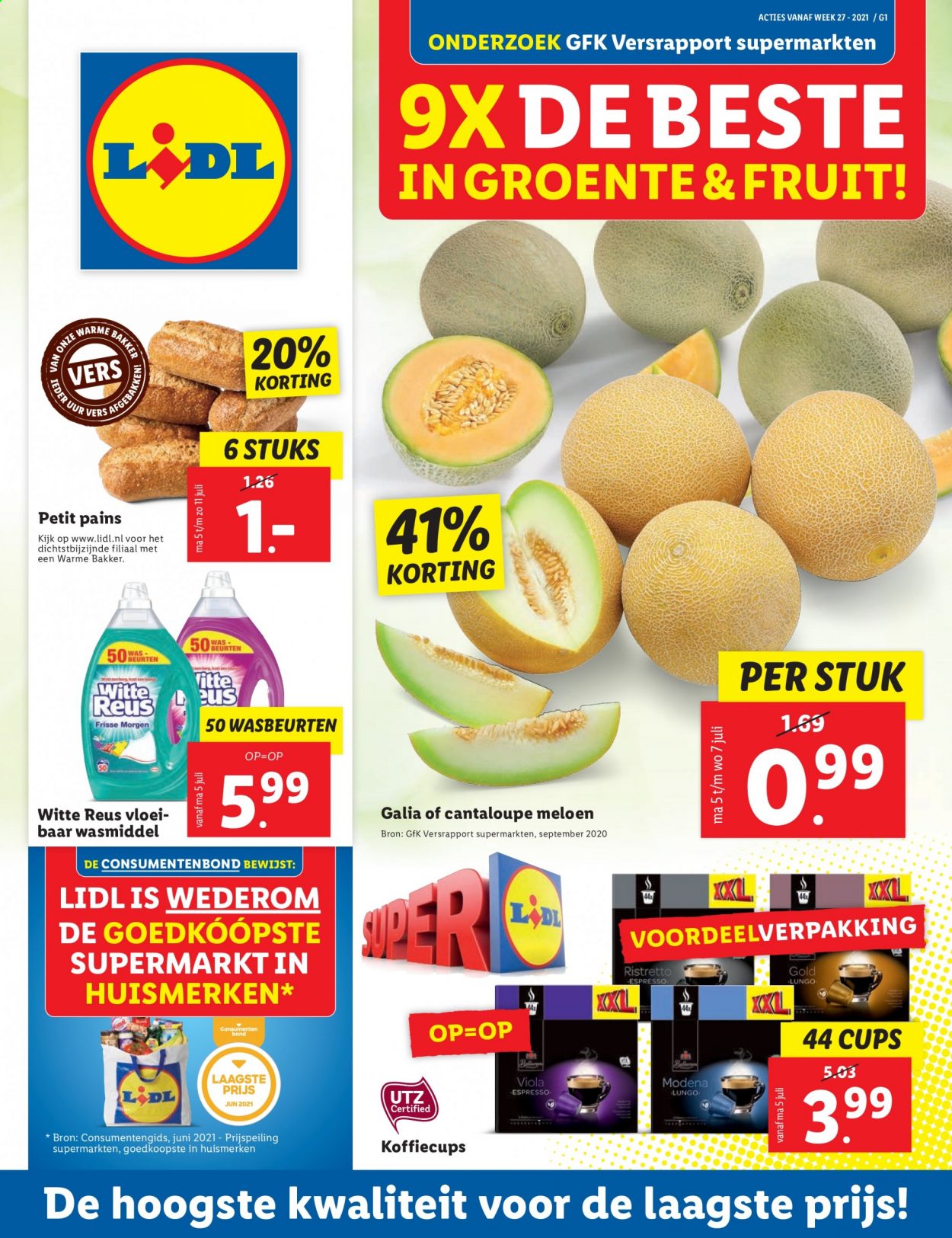 Lidl-aanbieding - 5-7-2021 - 11-7-2021. Pagina 1