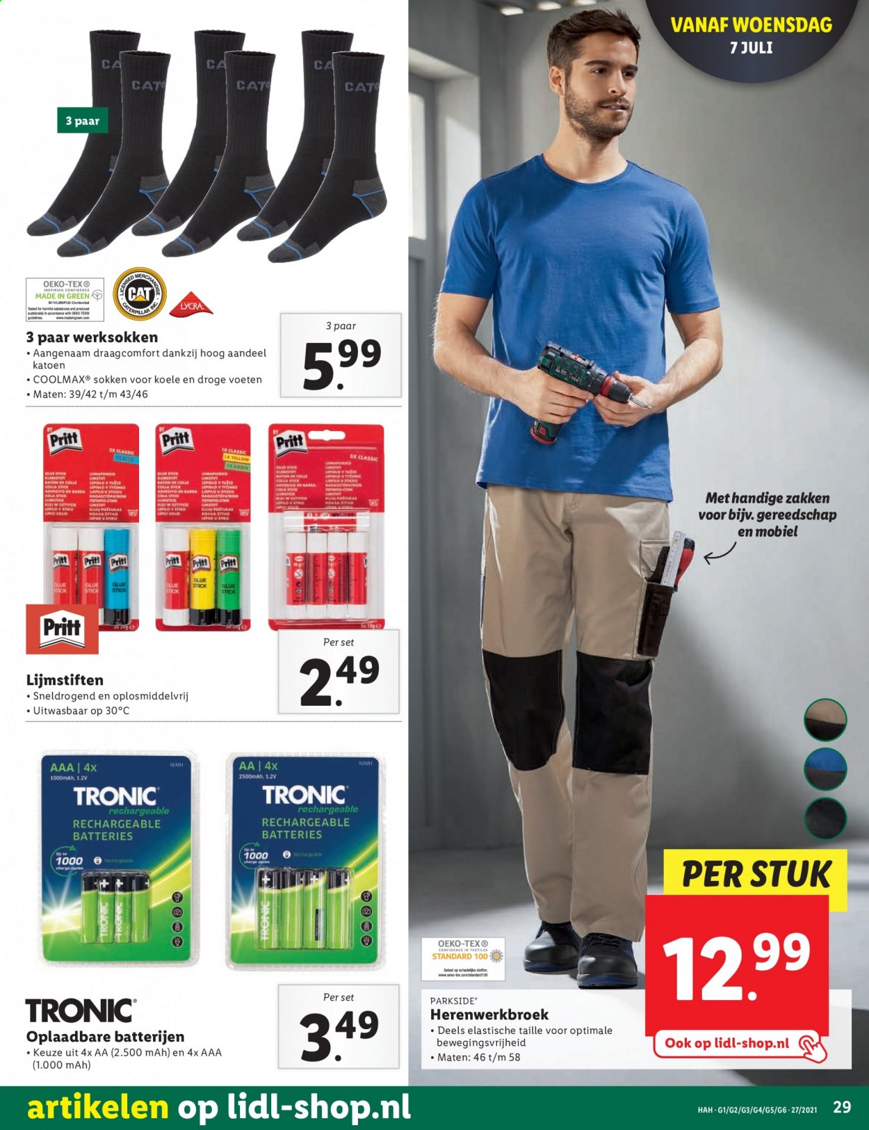 Lidl-aanbieding - 5-7-2021 - 11-7-2021. Pagina 29