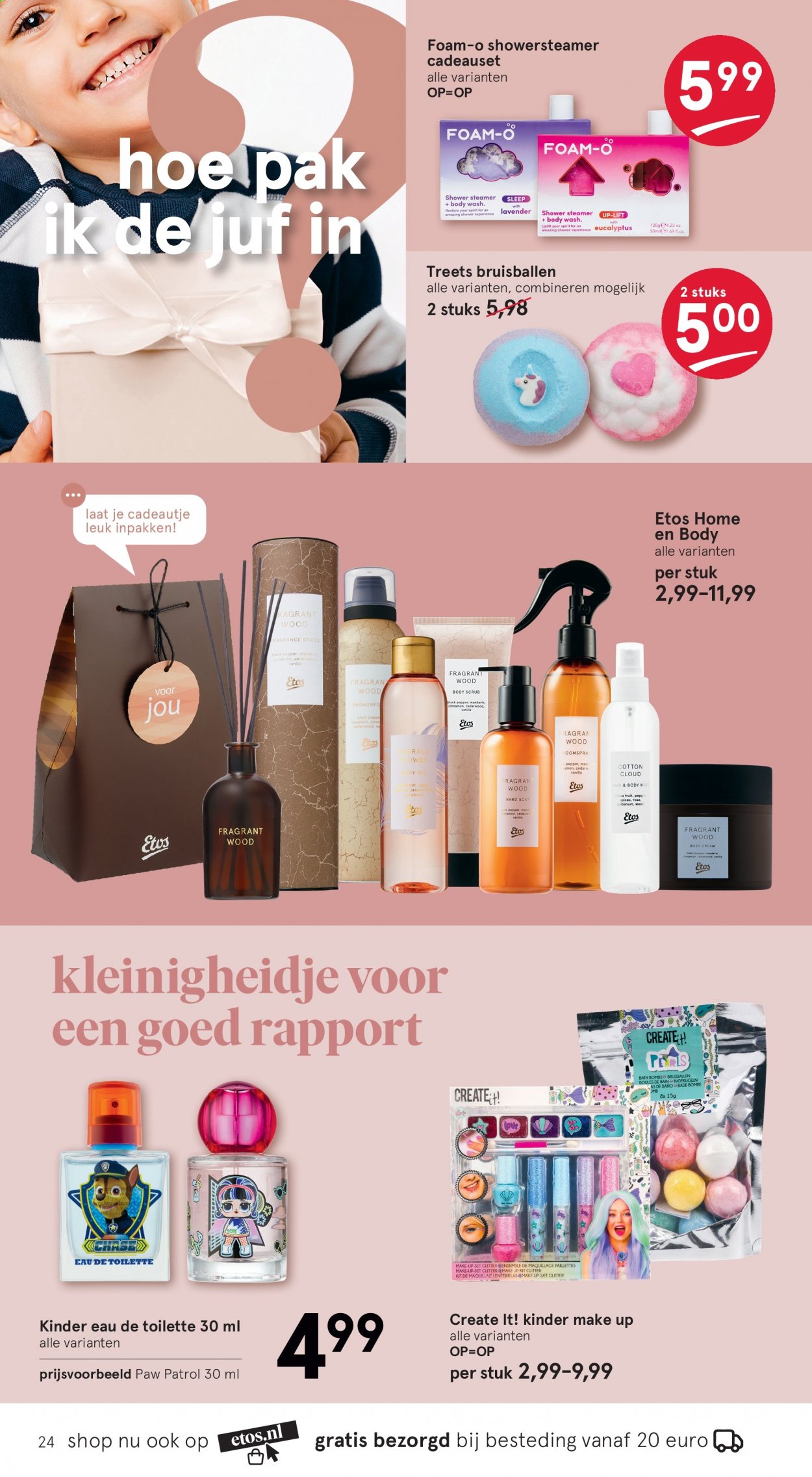 thumbnail - Etos-aanbieding - 5-7-2021 - 18-7-2021 -  producten in de aanbieding - make-up, shower, Calvin Klein, Eau de Toilette, cadeauset. Pagina 24.