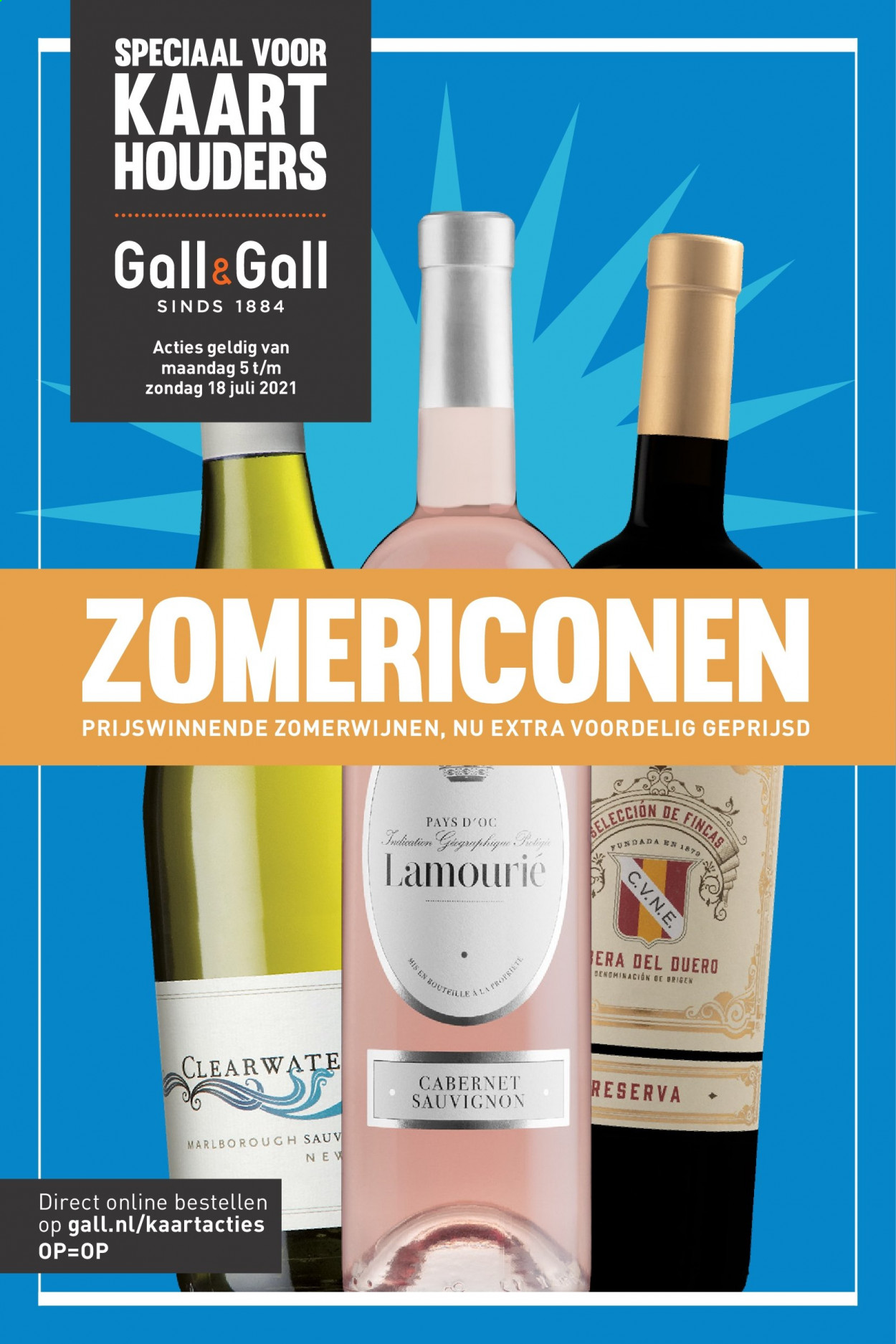 thumbnail - Gall & Gall-aanbieding - 5-7-2021 - 18-7-2021 -  producten in de aanbieding - Cabernet Sauvignon. Pagina 1.