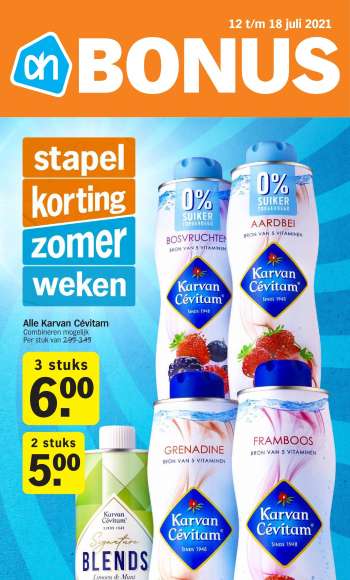 Albert Heijn-aanbieding - 12.7.2021 - 18.7.2021.
