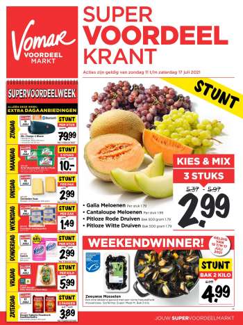 Vomar-aanbieding - 11.7.2021 - 17.7.2021.