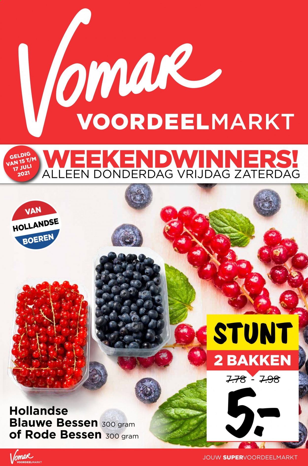 Vomar-aanbieding - 15-7-2021 - 17-7-2021. Pagina 1
