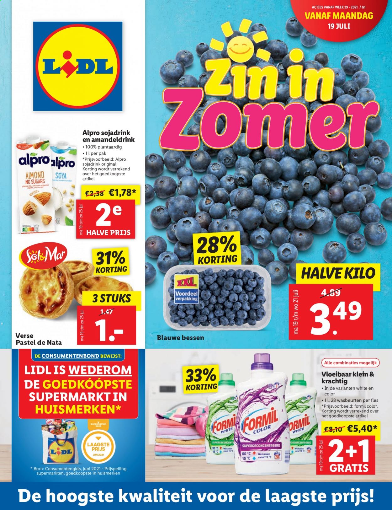 Lidl-aanbieding - 19-7-2021 - 25-7-2021. Pagina 1