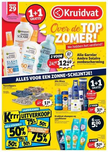 Kruidvat-aanbieding - 20.7.2021 - 25.7.2021.