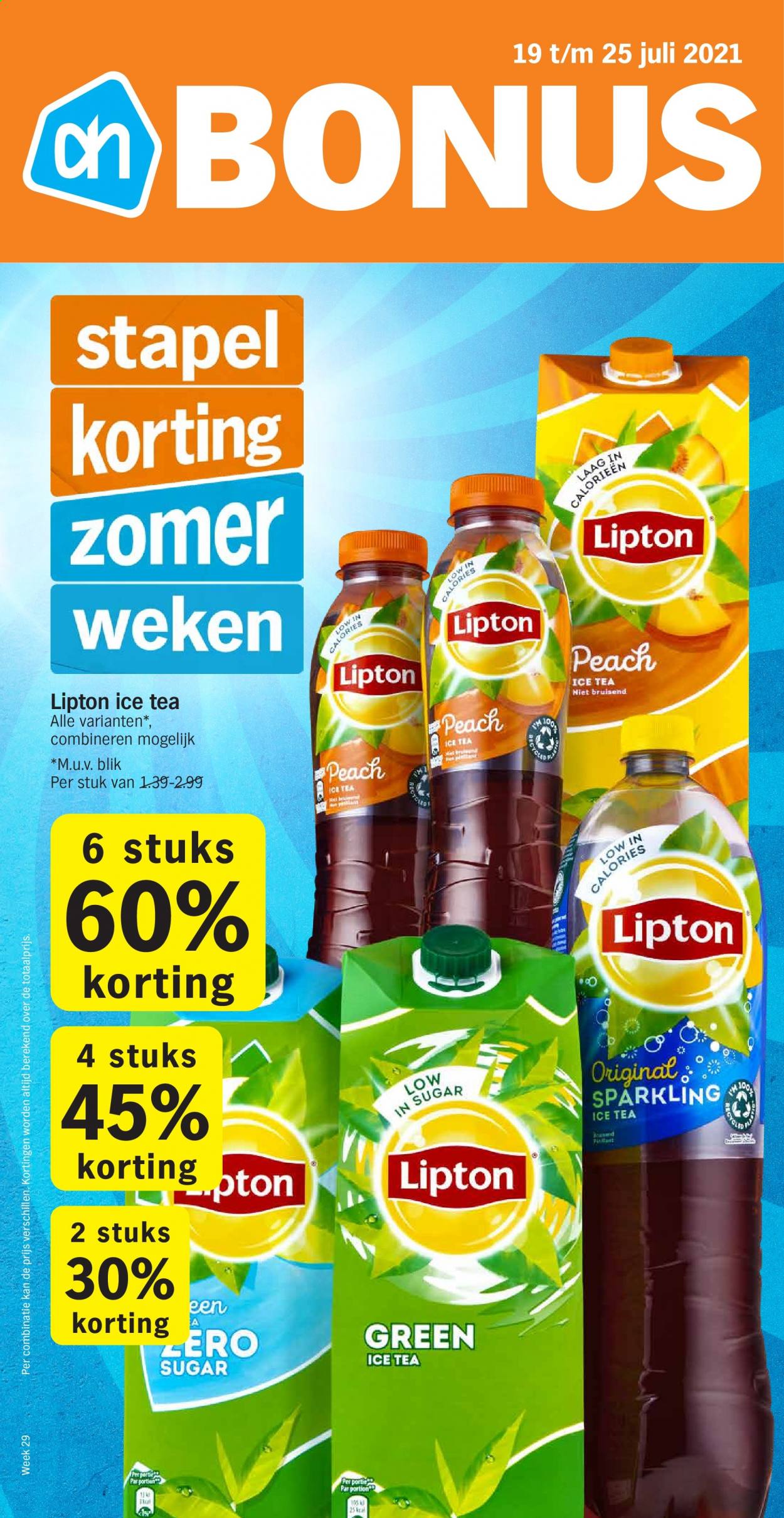 Albert Heijn-aanbieding - 19-7-2021 - 25-7-2021. Pagina 1