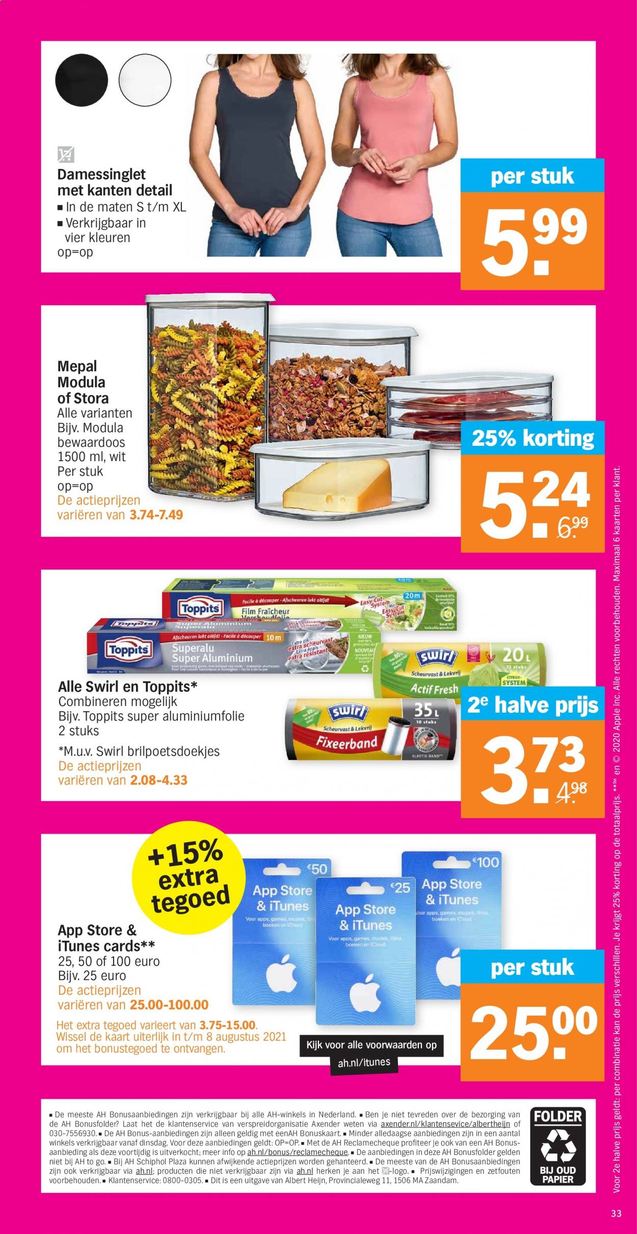 Albert Heijn-aanbieding - 19-7-2021 - 25-7-2021. Pagina 35