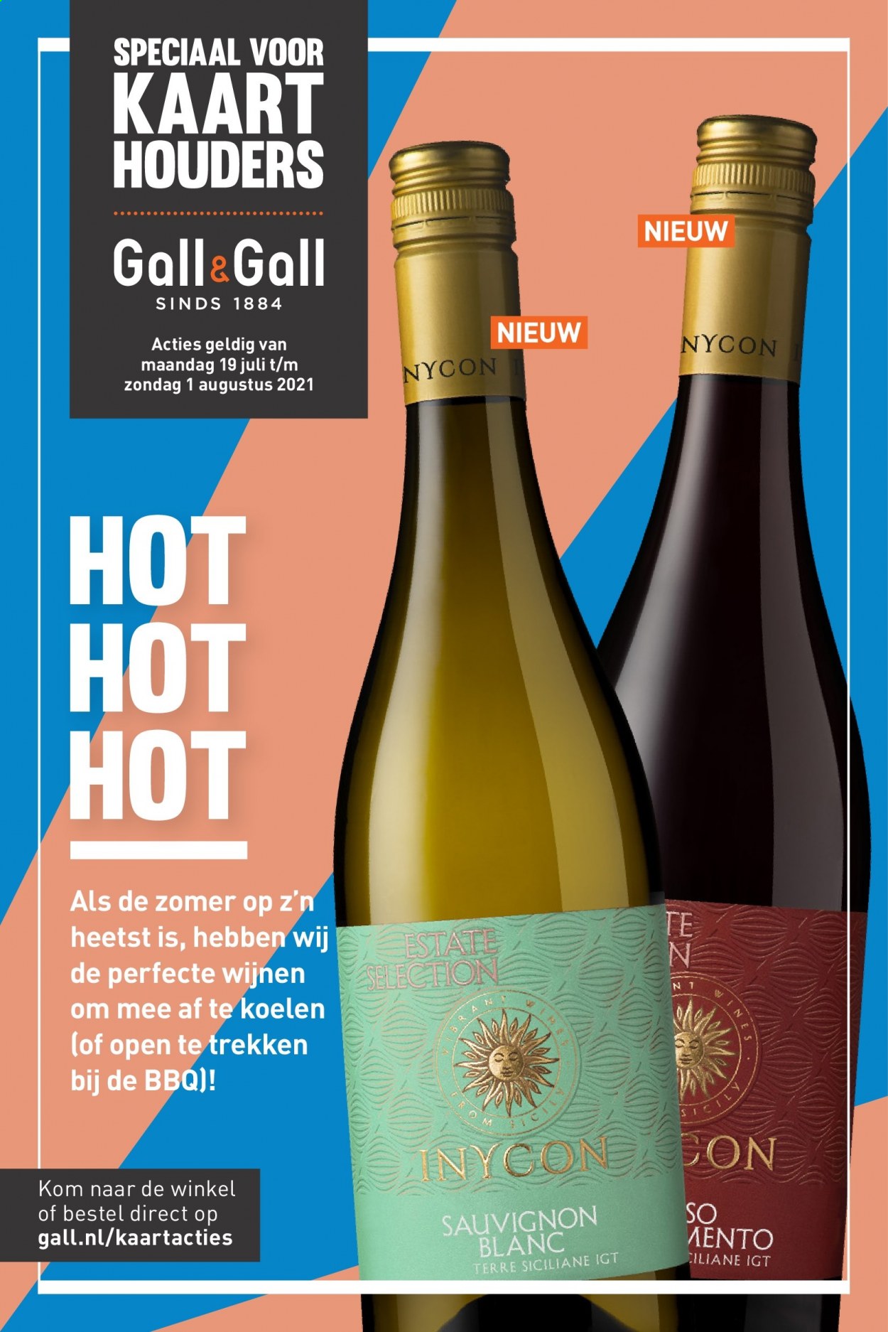 thumbnail - Gall & Gall-aanbieding - 19-7-2021 - 1-8-2021 -  producten in de aanbieding - BBQ, Sauvignon Blanc. Pagina 1.