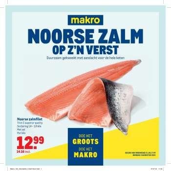 Makro-aanbieding - 21.7.2021 - 3.8.2021.