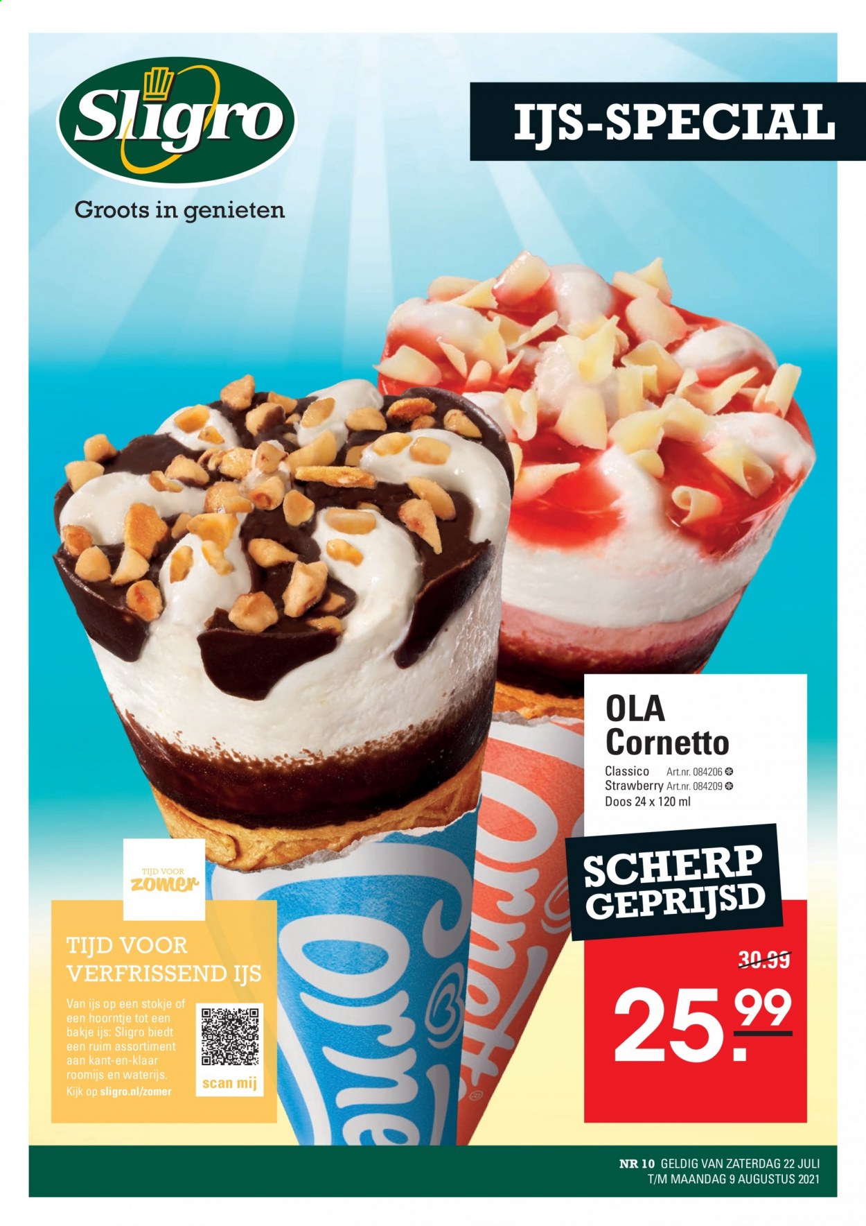 Sligro-aanbieding - 22-7-2021 - 9-8-2021. Pagina 1