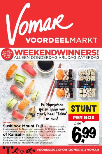 Vomar-aanbieding - 22.7.2021 - 24.7.2021.