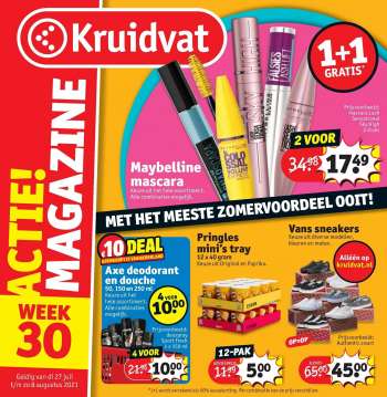 Kruidvat-aanbieding - 27.7.2021 - 8.8.2021.