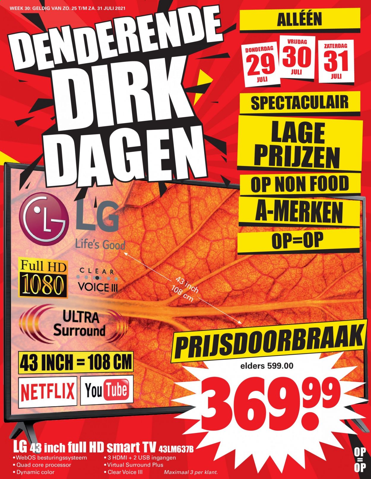 Dirk-aanbieding - 25-7-2021 - 31-7-2021. Pagina 1