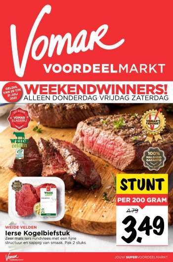 Vomar-aanbieding - 29.7.2021 - 31.7.2021.