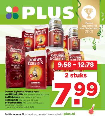 Plus-aanbieding - 1.8.2021 - 7.8.2021.