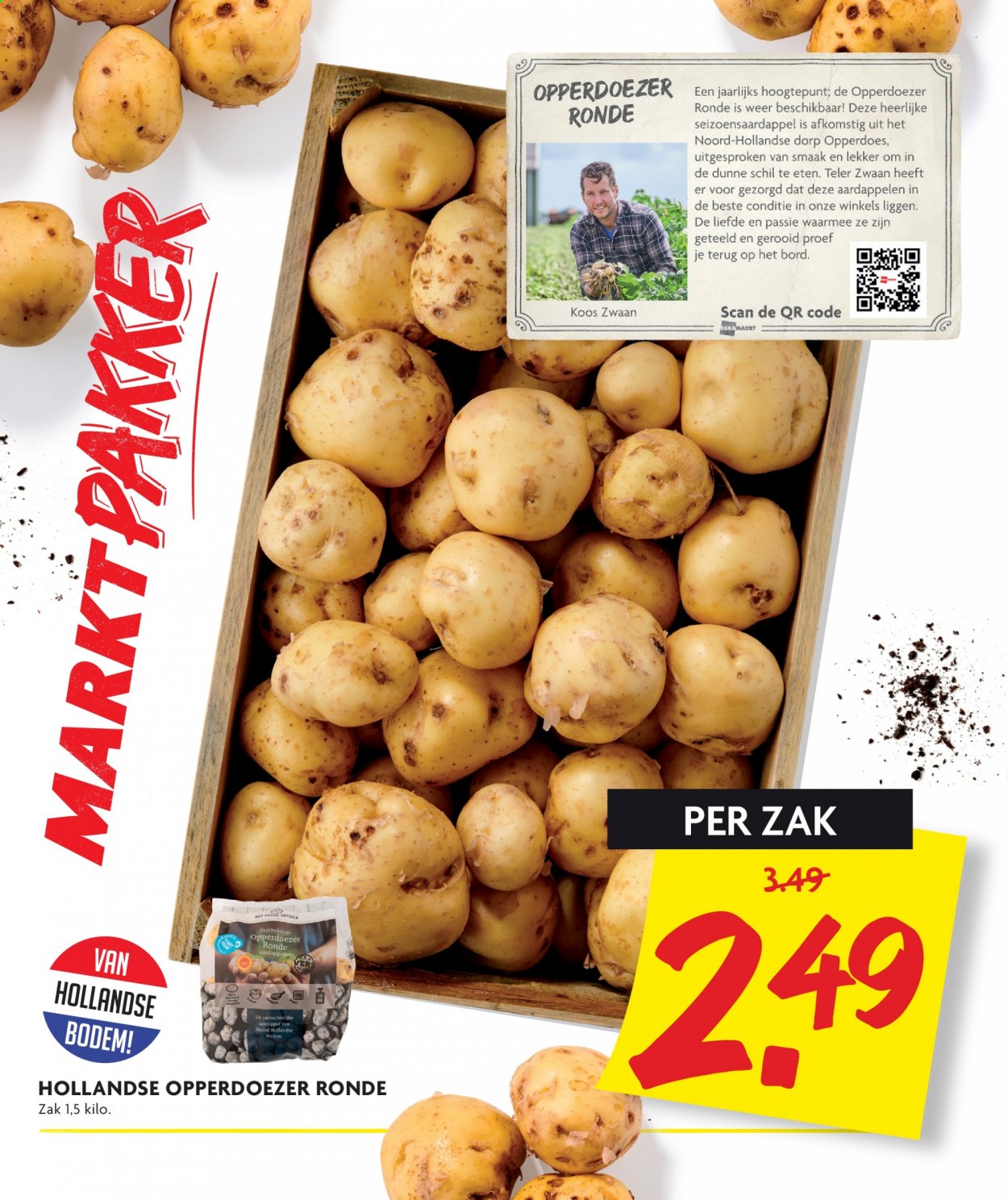 thumbnail - DekaMarkt-aanbieding - 1-8-2021 - 7-8-2021 -  producten in de aanbieding - aardappelen, Opperdoezer Ronde. Pagina 4.