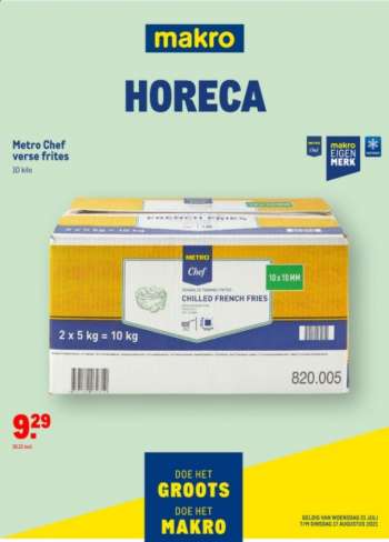 Makro-aanbieding - 21.7.2021 - 17.8.2021.
