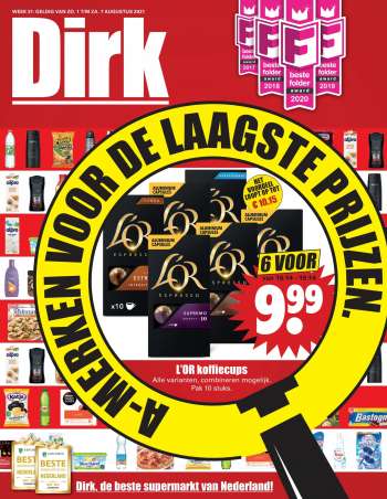 Dirk-aanbieding - 1.8.2021 - 7.8.2021.