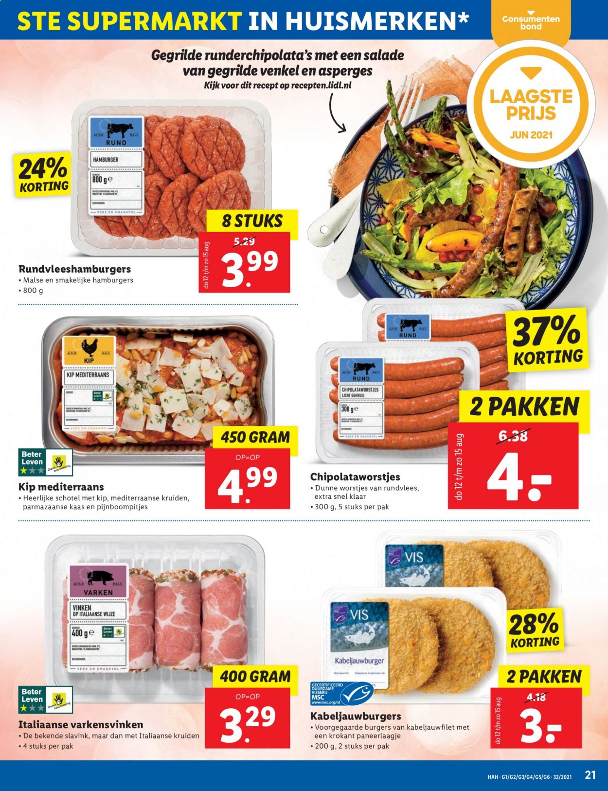 Lidl-aanbieding - 9-8-2021 - 15-8-2021. Pagina 21