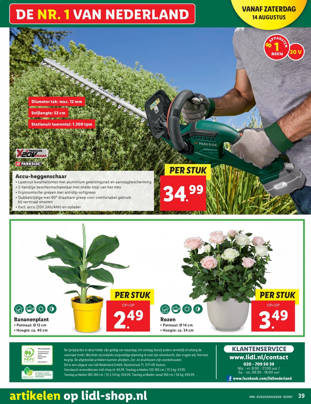 Lidl-aanbieding - 9-8-2021 - 15-8-2021. Pagina 39