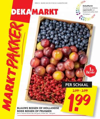 DekaMarkt-aanbieding - 8.8.2021 - 14.8.2021.