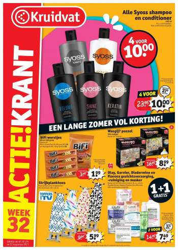 Kruidvat-aanbieding - 10.8.2021 - 22.8.2021.