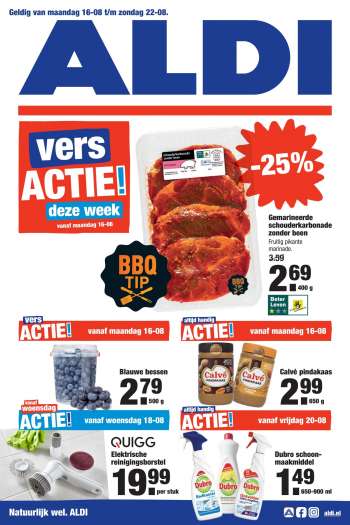 Aldi-aanbieding - 16.8.2021 - 22.8.2021.