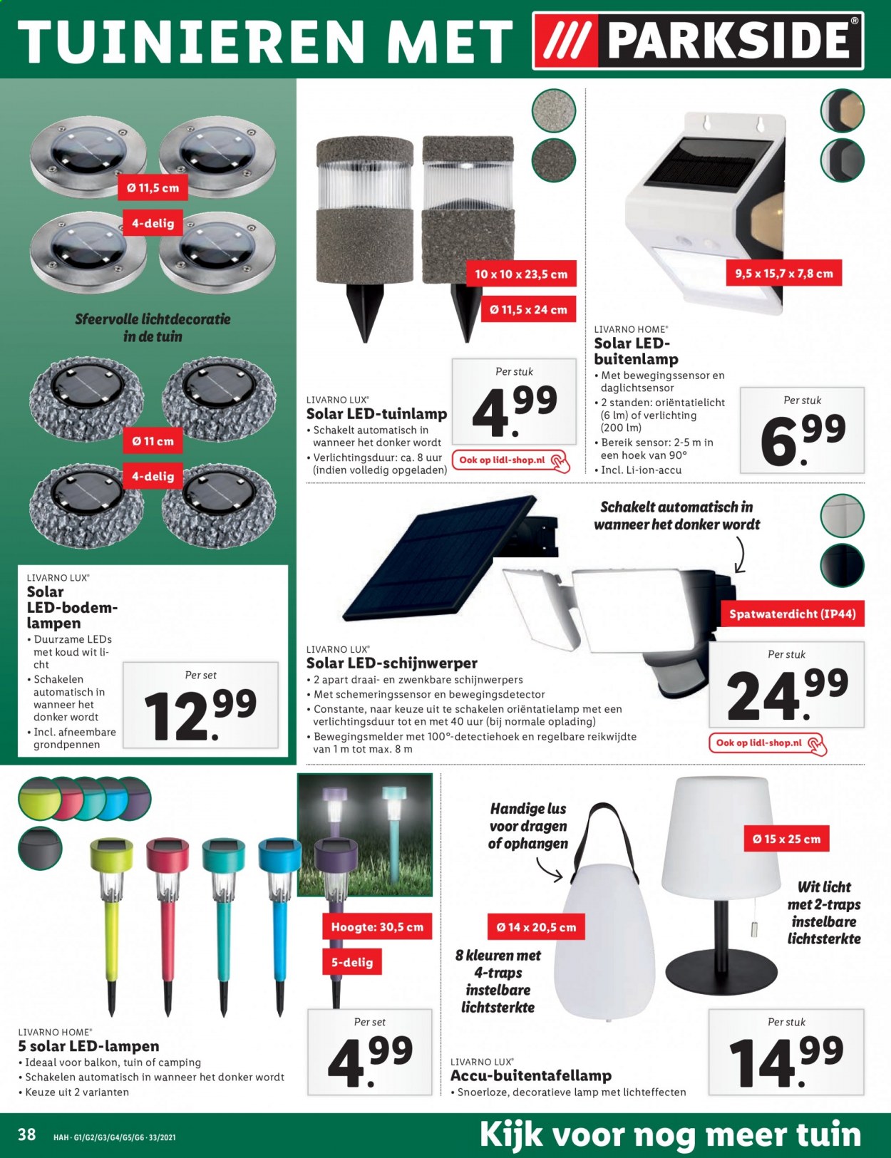 Lidl-aanbieding - 16-8-2021 - 22-8-2021. Pagina 38