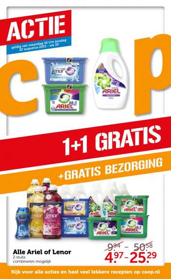 Coop-aanbieding - 16.8.2021 - 22.8.2021.