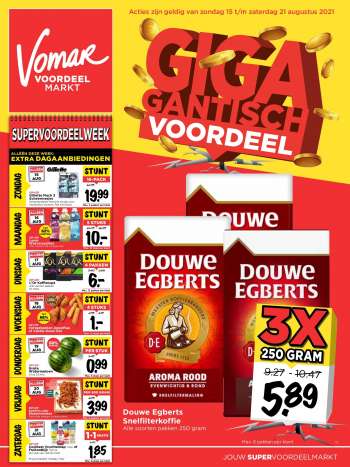 Vomar-aanbieding - 15.8.2021 - 21.8.2021.