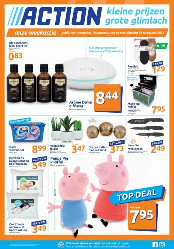 Action-aanbieding - 18.8.2021 - 24.8.2021.