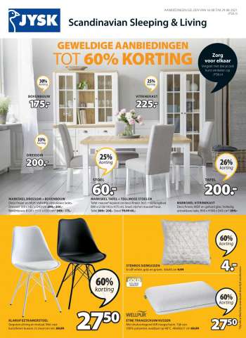 JYSK-aanbieding - 16.8.2021 - 29.8.2021.