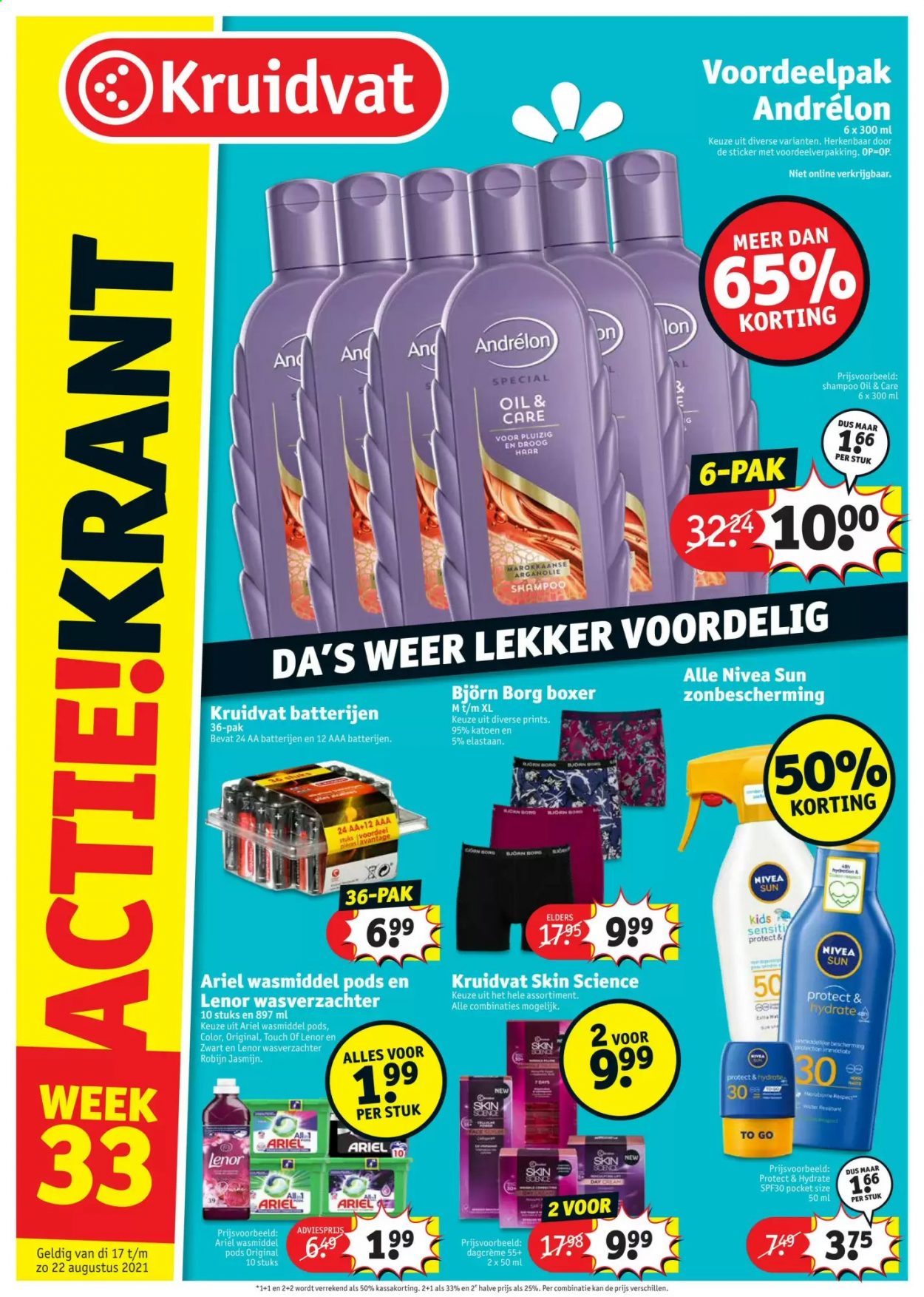Kruidvat-aanbieding - 17-8-2021 - 22-8-2021. Pagina 1