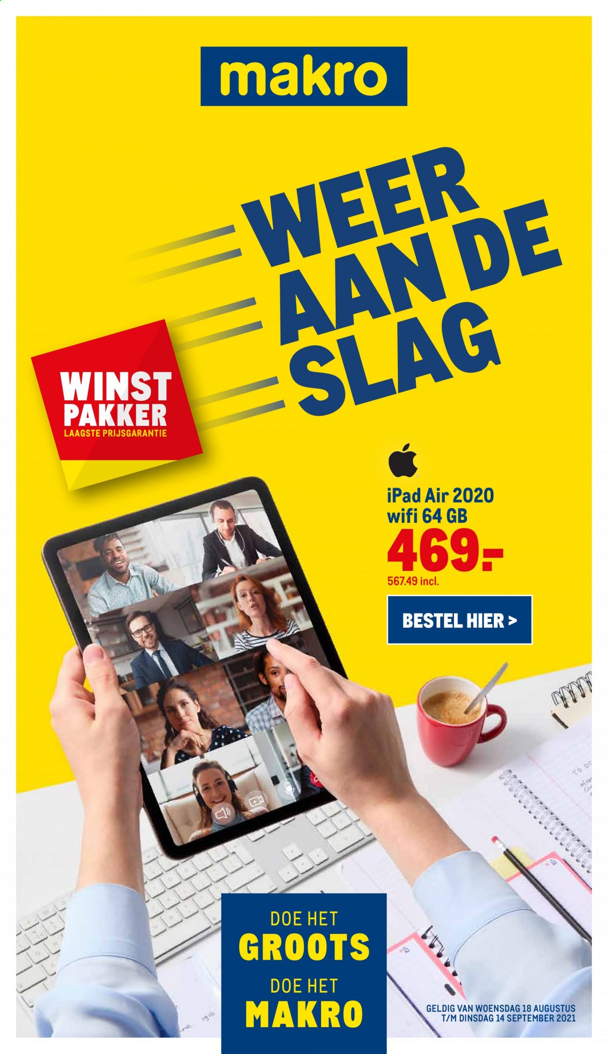 Makro-aanbieding - 18-8-2021 - 14-9-2021. Pagina 1