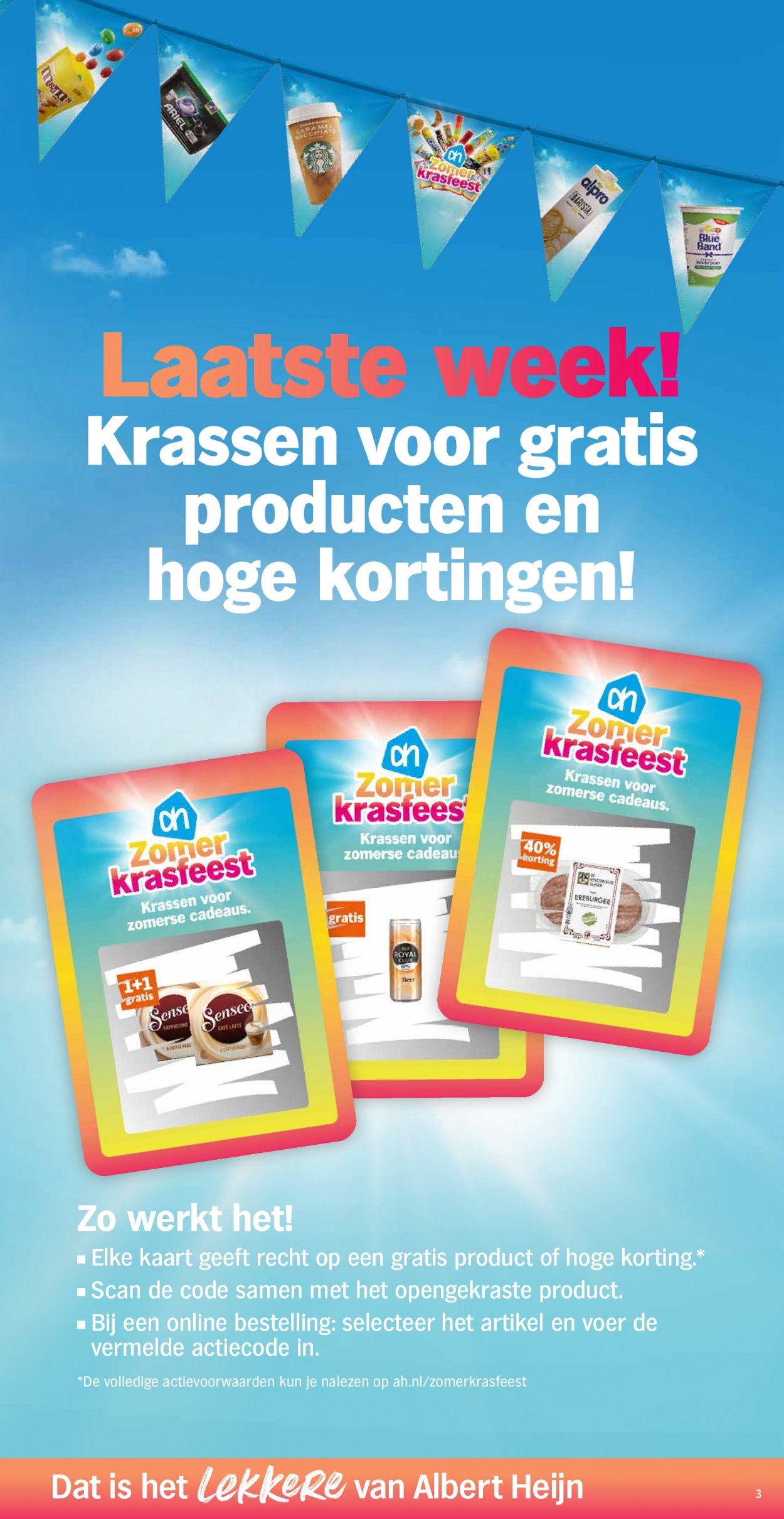 thumbnail - Albert Heijn-aanbieding - 23-8-2021 - 29-8-2021 -  producten in de aanbieding - Ariel. Pagina 3.