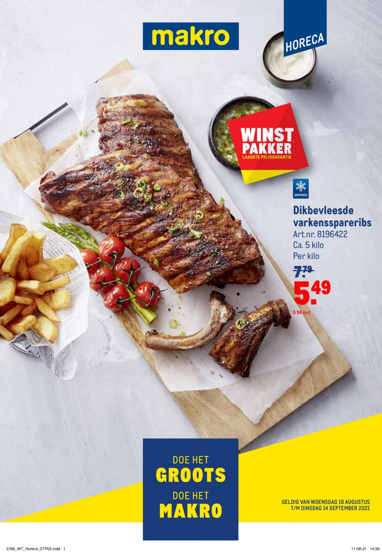 Makro-aanbieding - 18-8-2021 - 14-9-2021. Pagina 1
