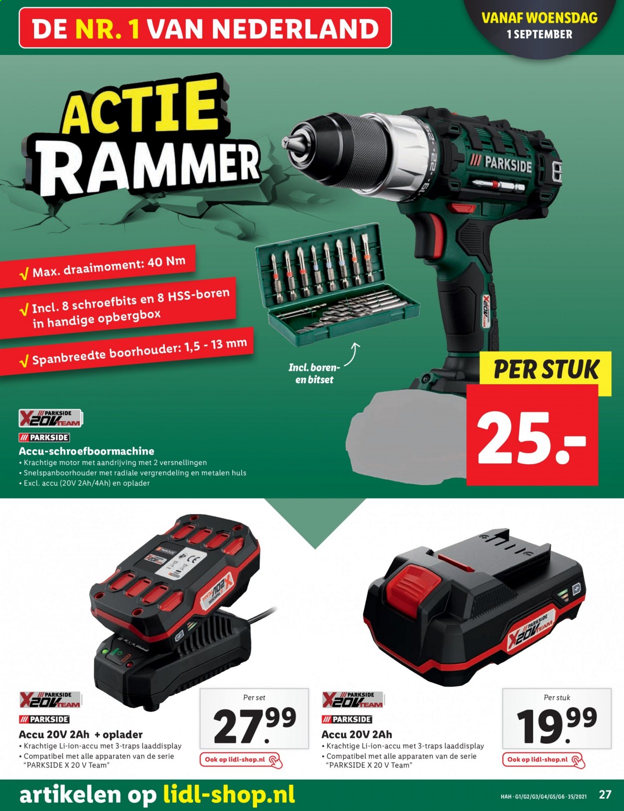 Lidl-aanbieding - 30-8-2021 - 5-9-2021. Pagina 27