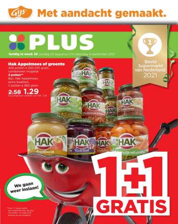 Plus-aanbieding - 29.8.2021 - 4.9.2021.