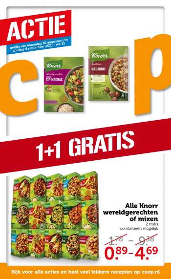 Coop-aanbieding - 30.8.2021 - 5.9.2021.