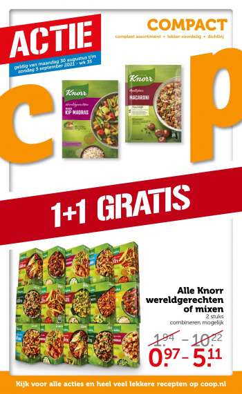 Coop-aanbieding - 30.8.2021 - 5.9.2021.