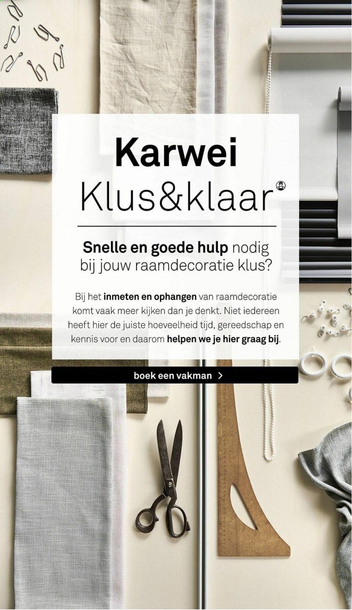 thumbnail - Karwei-aanbieding -  producten in de aanbieding - boek, raamdecoratie. Pagina 4.
