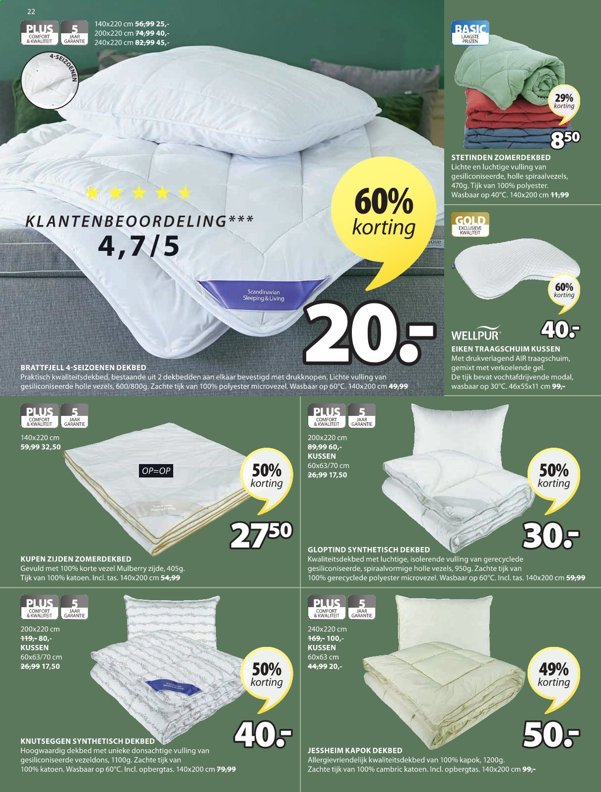 JYSK-aanbieding - 30-8-2021 - 12-9-2021. Pagina 22