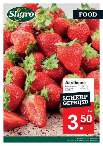 Sligro-aanbieding - 2.9.2021 - 20.9.2021.